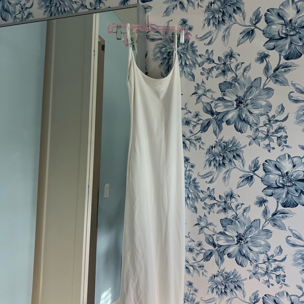 Zara White Maxi Dress